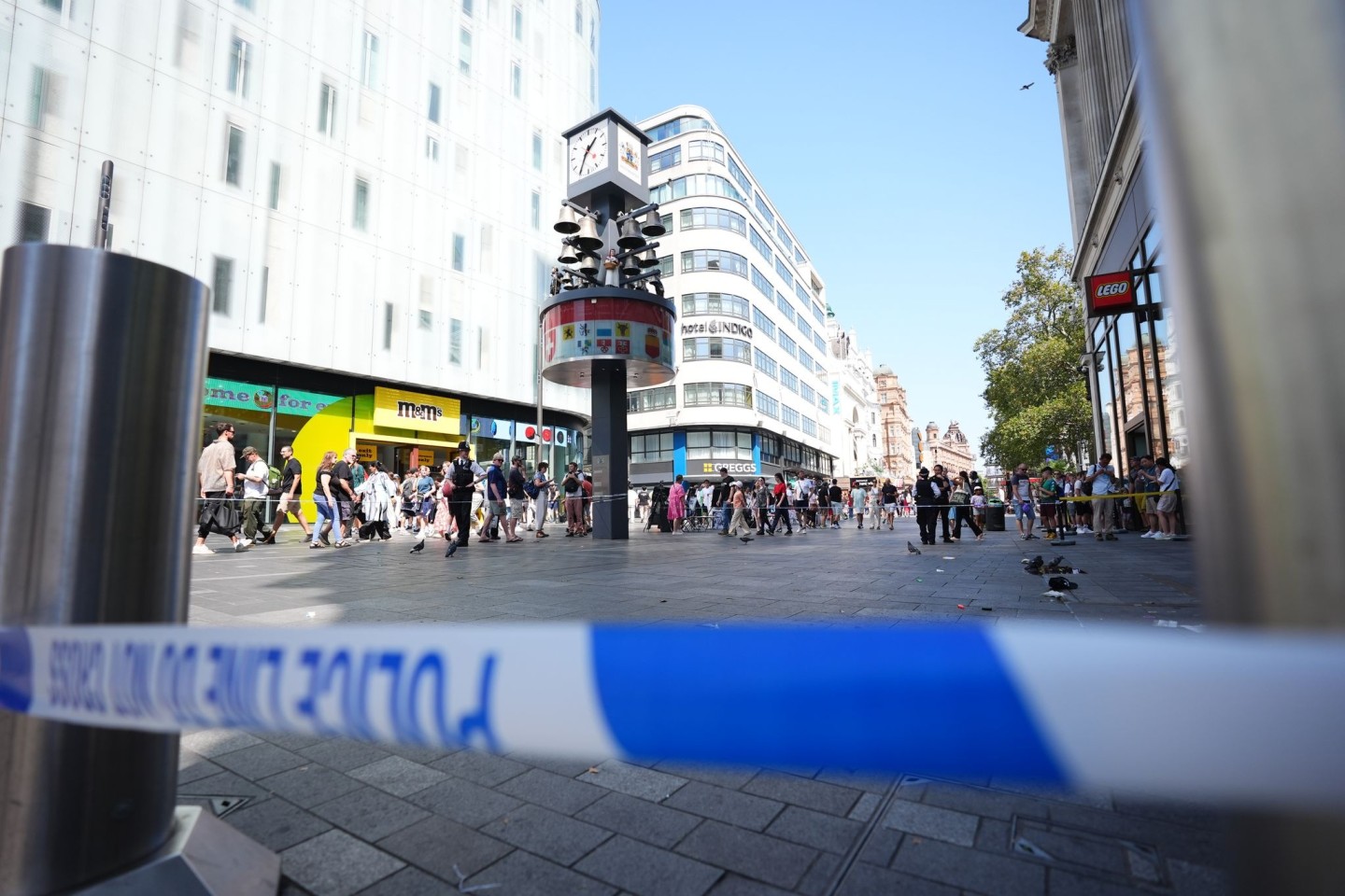 Der mutmaßliche Täter des Messerangriffs am Leicester Square wurde wegen versuchten Mordes angeklagt. (Archivbild)