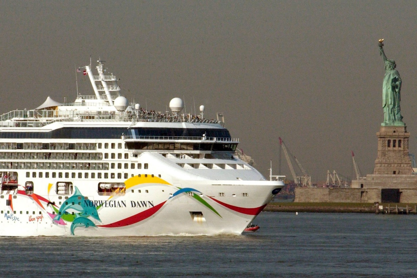 Das Kreuzfahrtschiff «Norwegian Dawn» war am 13. Februar in Südafrika zu seiner Reise aufgebrochen.