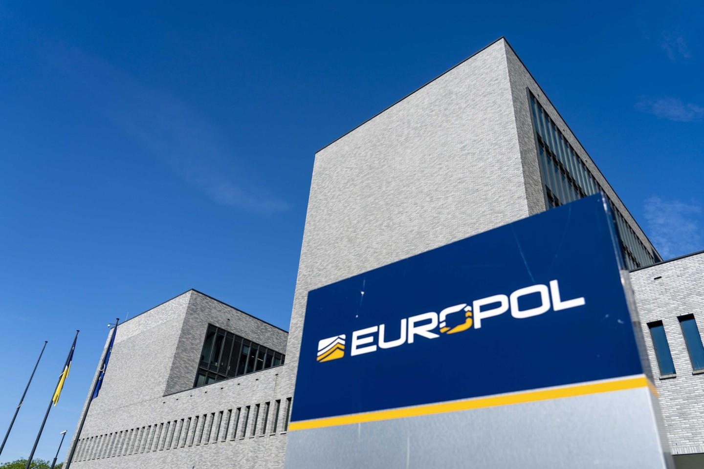 Blick auf das Gebäude von Europol. Europol ist die EU-Polizeibehörde mit Sitz in Den Haag.