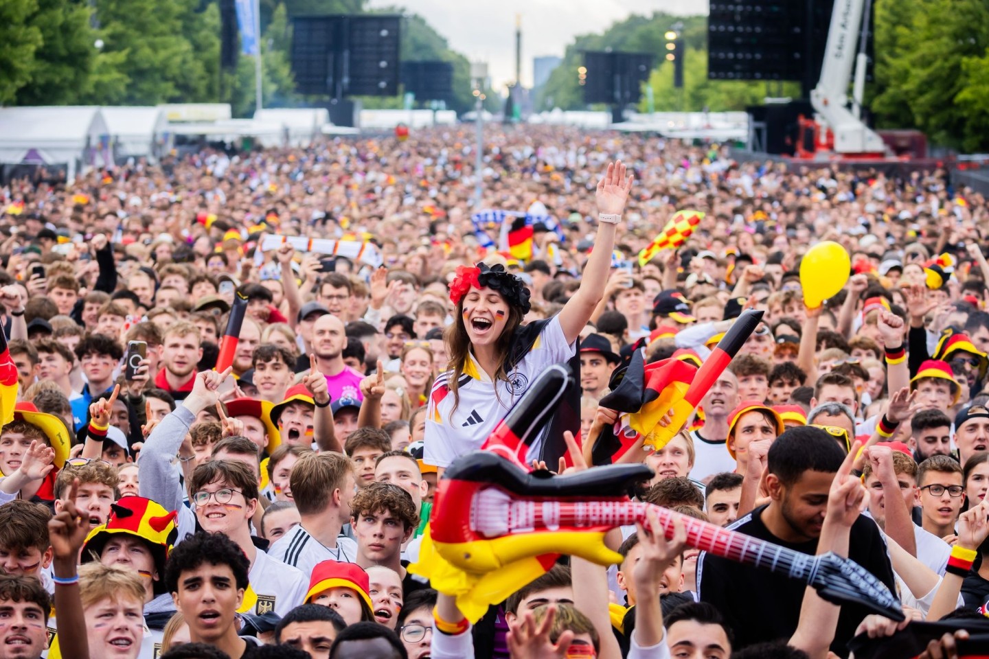 Richtig heiß wird es nicht, aber immerhin könnte es trocken bleiben während des Viertelfinalspiels.