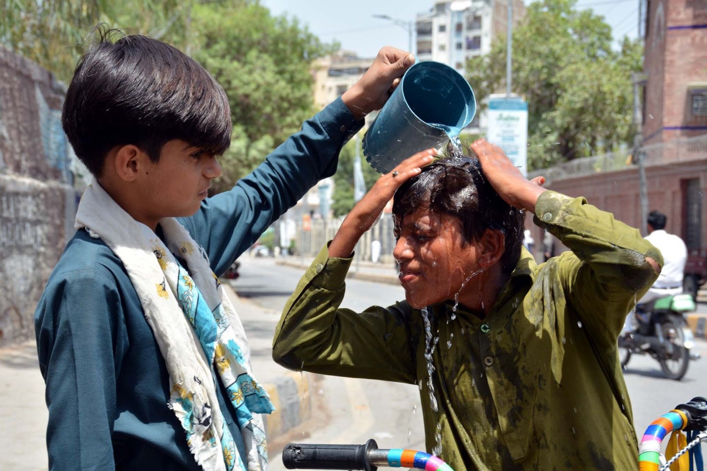 Wegen extrem hoher Temperaturen um die 50 Grad Celsius haben die Behörden Pakistans am Montag eine Hitzewarnung für Schwangere und ältere Menschen ausgesprochen. Foto-Archiv