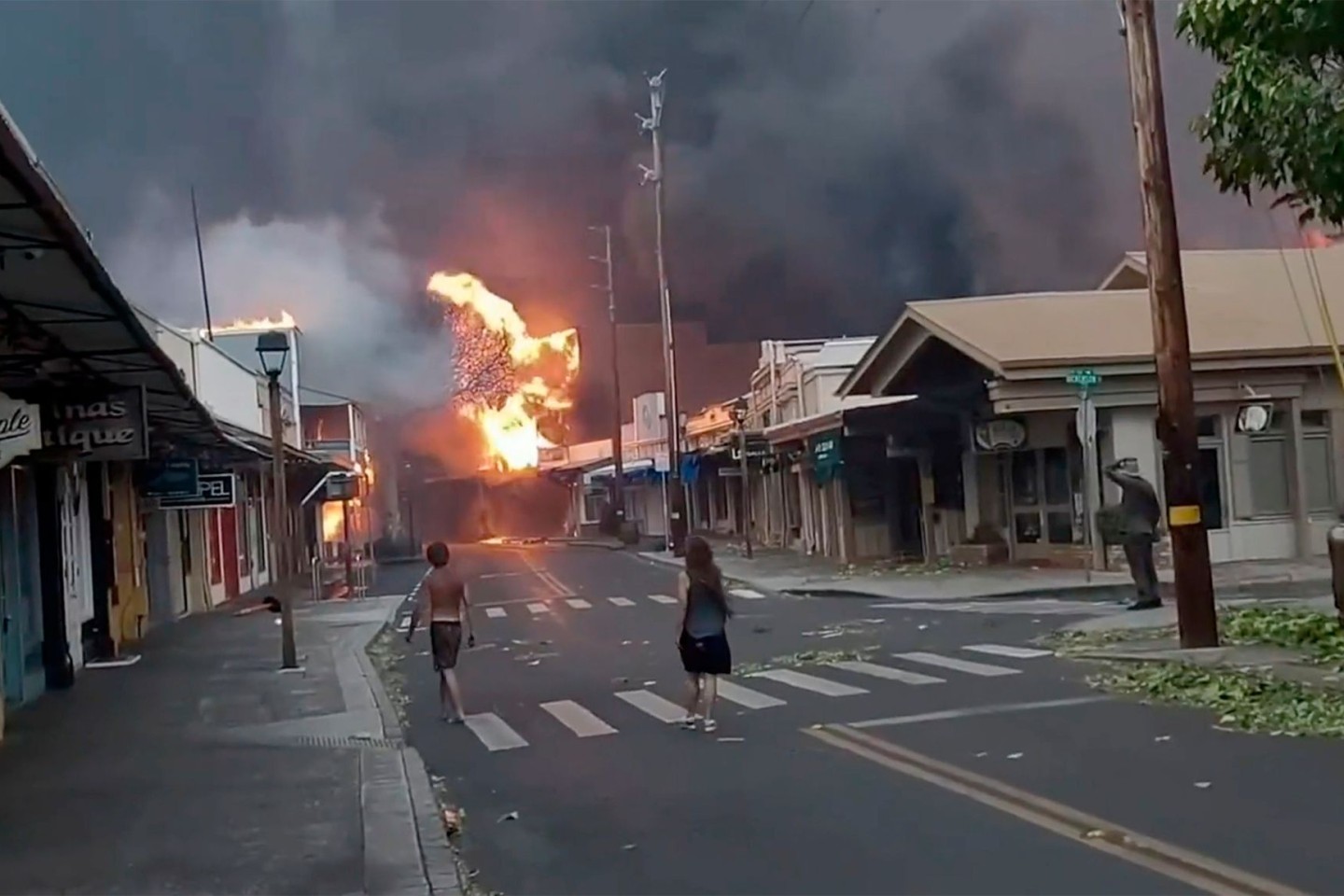 Die Lage wegen auf der Insel Maui ist laut Behörden derzeit nicht sicher.