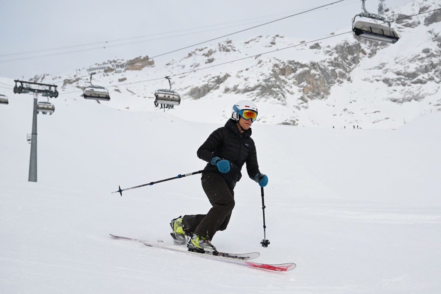 Die Skisaison an der Zugspitze startet.