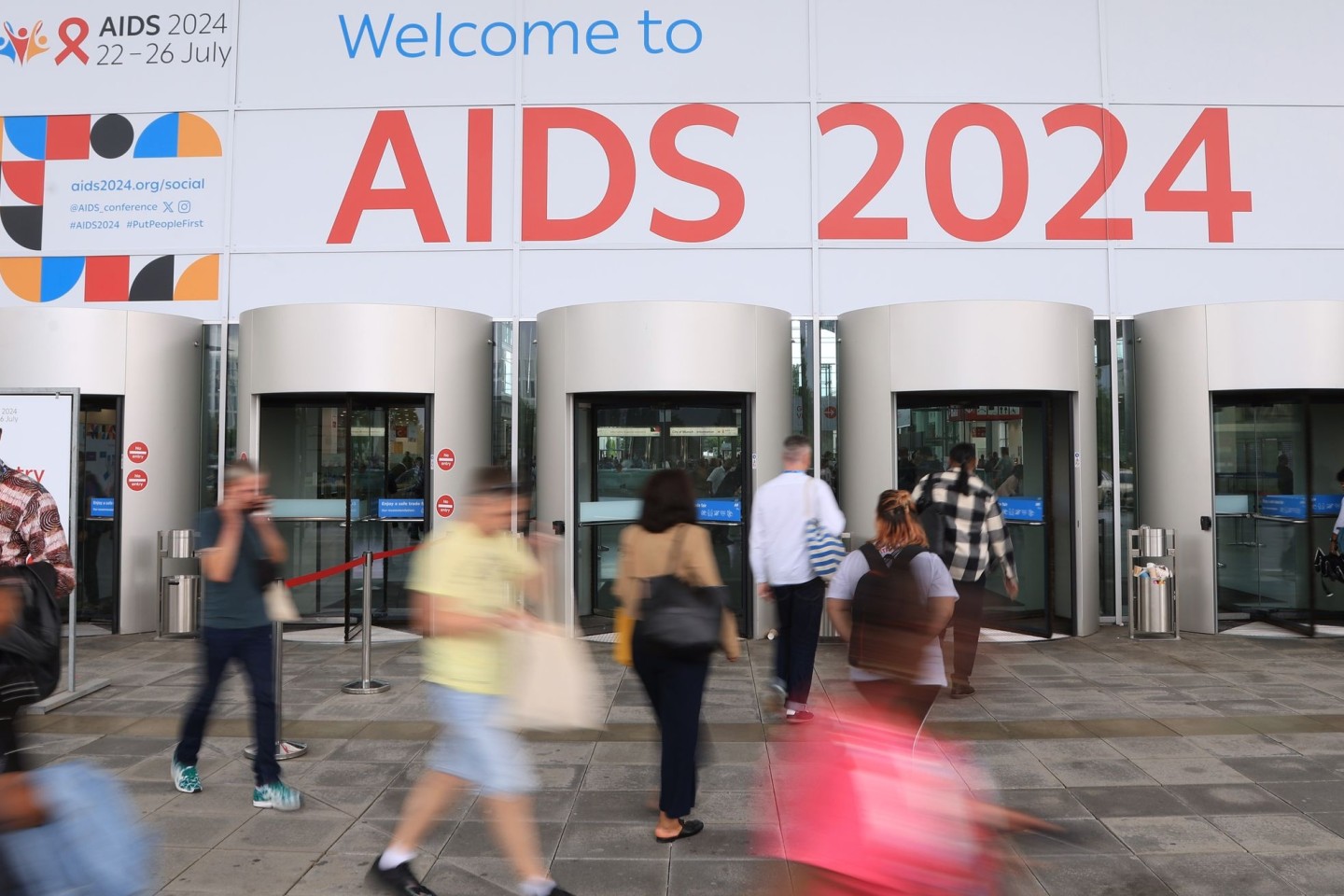 Die 25. Welt-Aids-Konferenz ist am Montag in München gestartet.