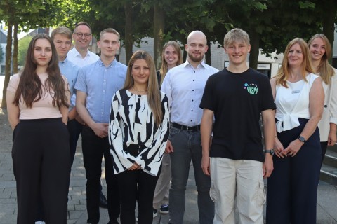 Verstärkung fürs Stadtteam: Neue Auszubildenden starten in die Ausbildung