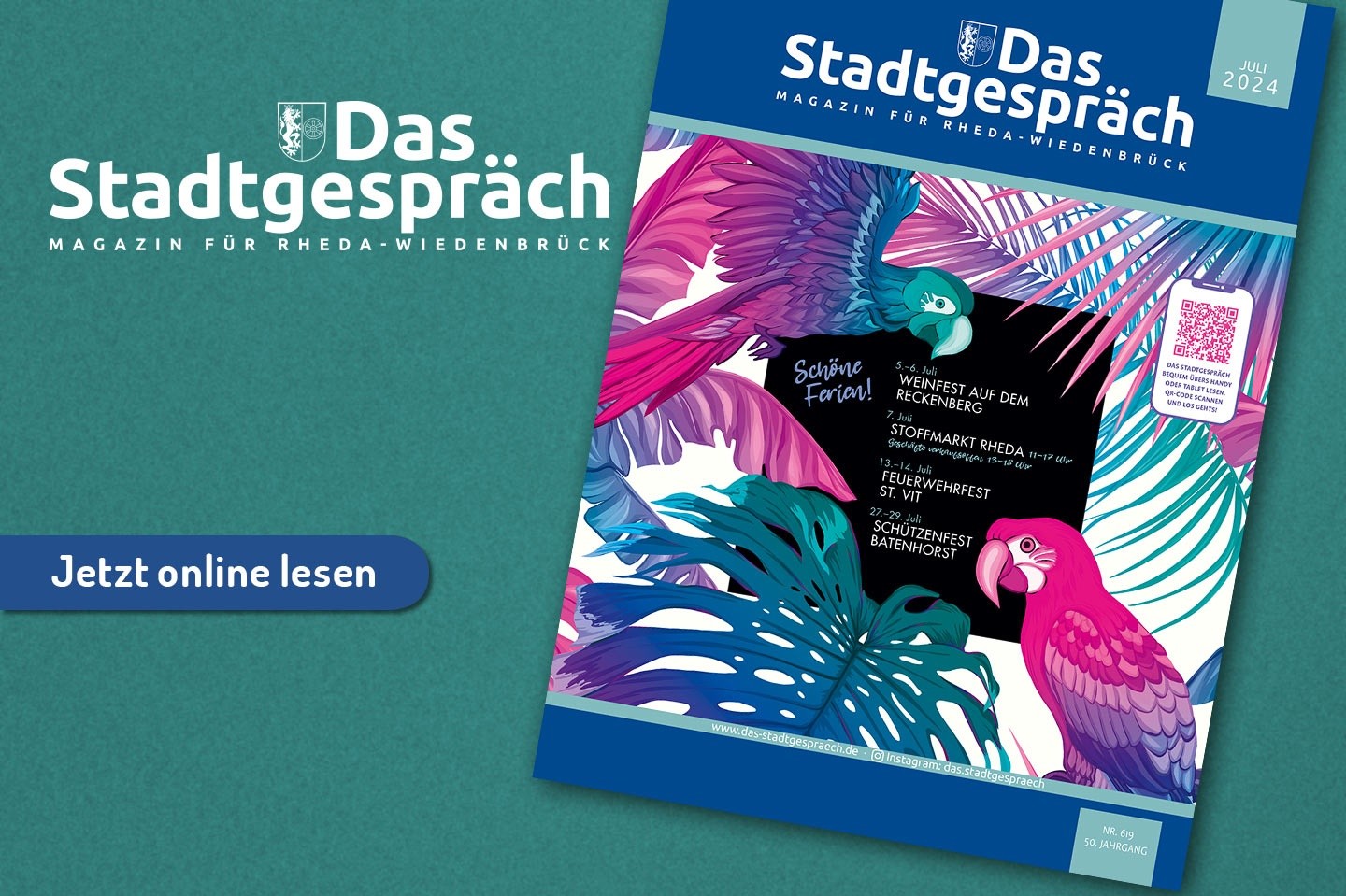 Das Stadtgespräch im Juli